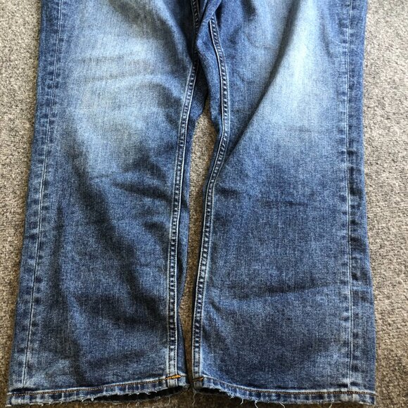 Vigoss Jeans Womens 20W Blue Marley Straight High Rise Medium Wash Stretch Comfy - Picture 2 of 14